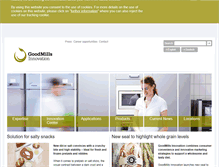 Tablet Screenshot of goodmillsinnovation.com